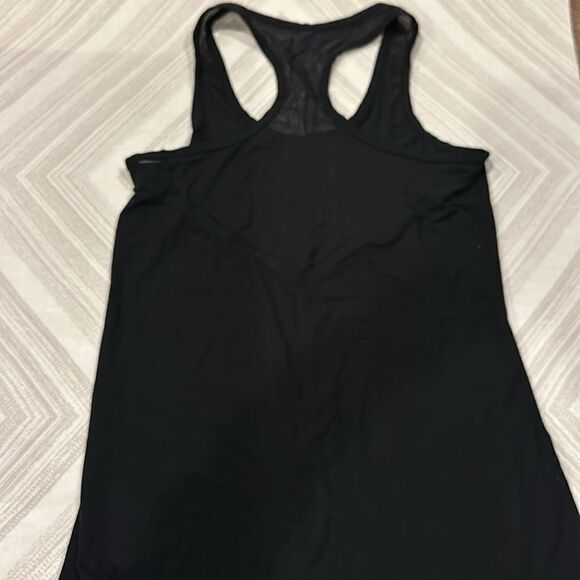 Noli Women’s Black Tank Top with Mesh Back Panel - Picture 5 of 5